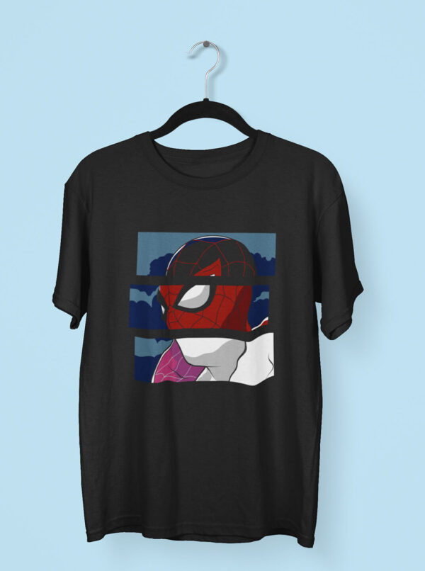Miles Morales and Spider-Gwen T-Shirt – Into the Spider-Verse Style