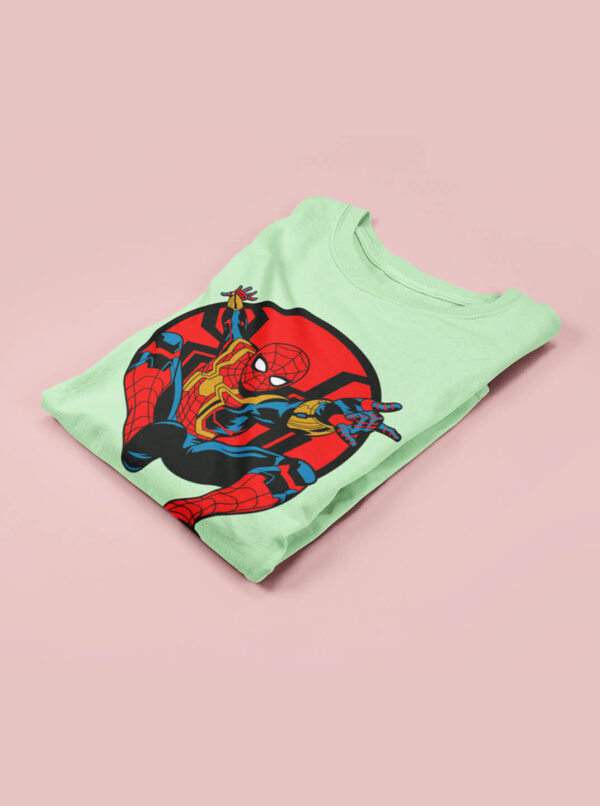 Spider Man Iron Spider T Shirt – Armored Suit Marvel Tee