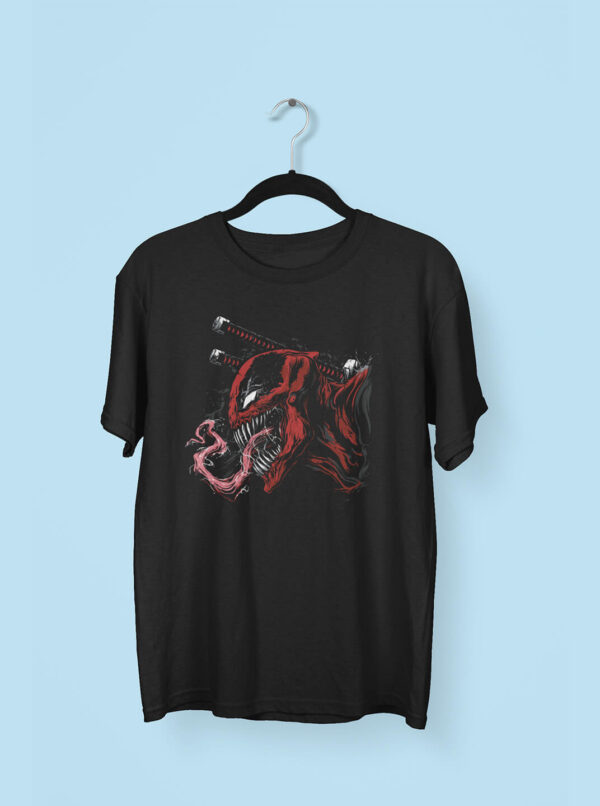 Deadpool Venom T Shirt – Savage Anti-Hero Fusion Tee