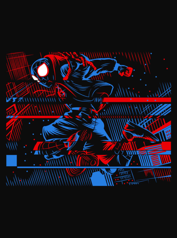 Miles Morales Graphic Tee – Bold, Heroic, Street Style