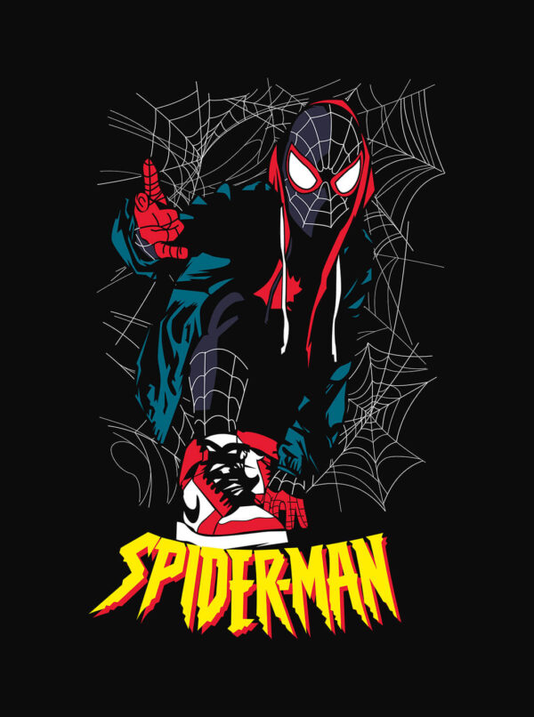 Miles Morales Tee – Street Style Spider-Man Swag
