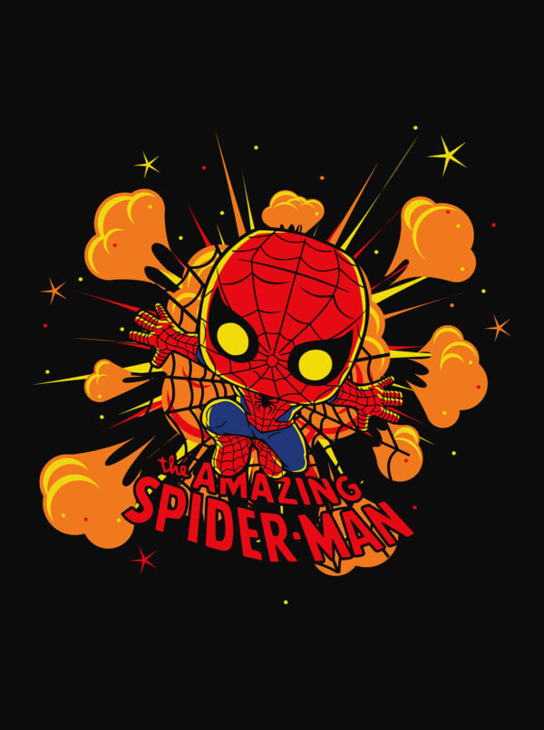 Explosive SpiderMan T Shirt – Comic Blast Style