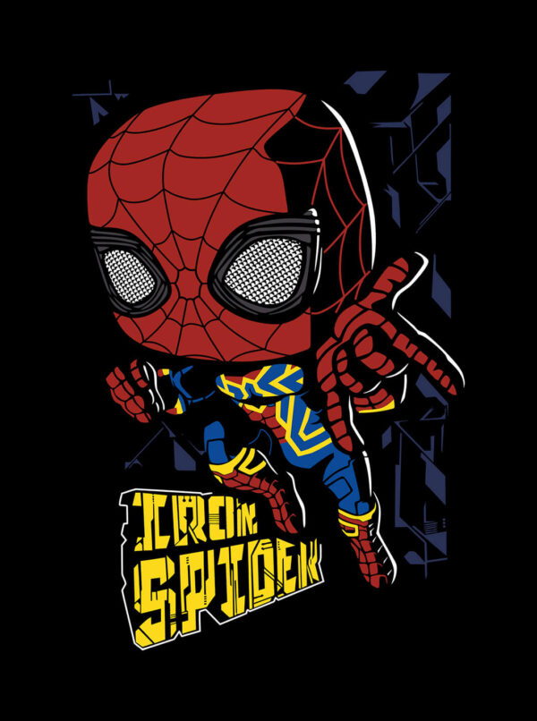 Iron Spider T Shirt – Marvel Superhero Pop Style