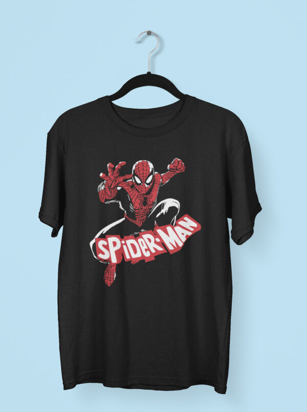 Retro Spider Man T Shirt – Classic Comic Style Marvel Tee