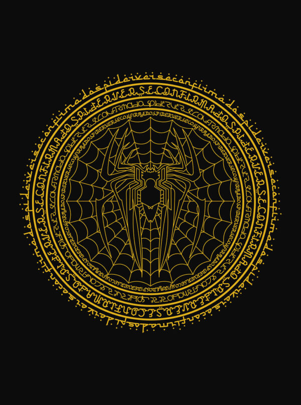 Spider Man Mystic Sigil T-Shirt – Arcane Web Emblem Tee
