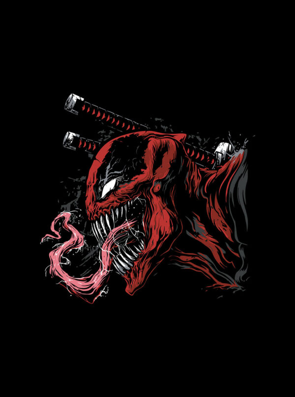 Deadpool Venom T Shirt – Savage Anti-Hero Fusion Tee