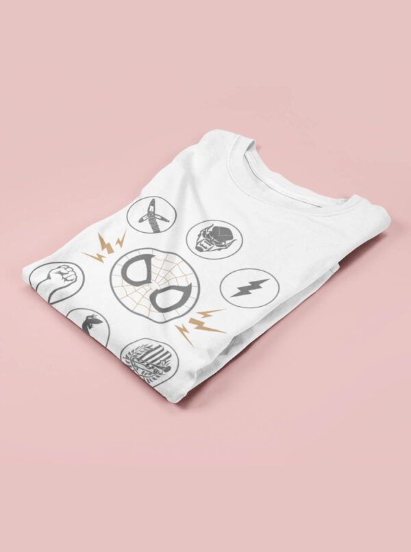 Spider Man T Shirt for Man – Marvel Iconic Symbols Tee