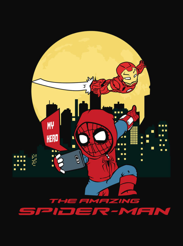 The Amazing Spider-Man & Iron Man Tee – My Hero Edition