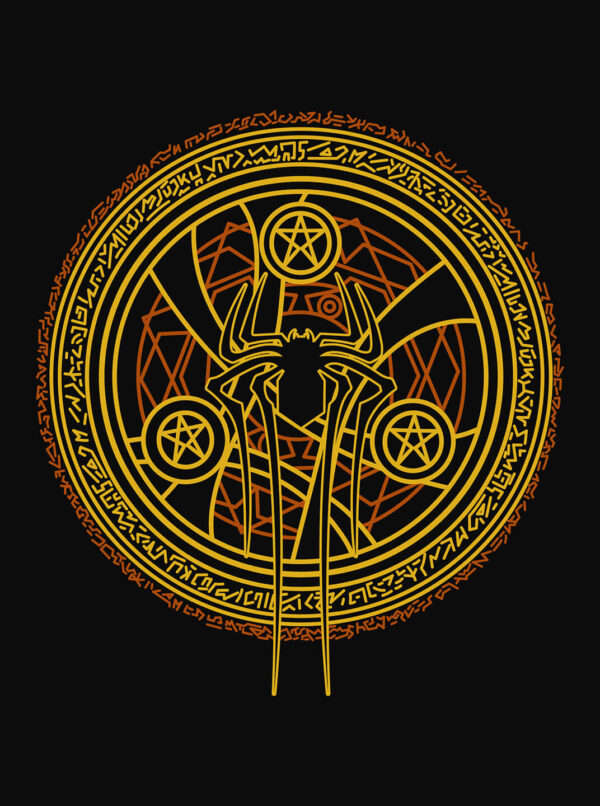 Mystic Spider-Man T-Shirt – Magical Marvel Web Design Tee
