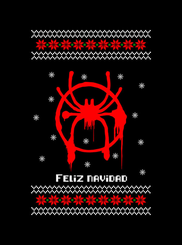 Miles Morales Logo Shirt – Feliz Navidad Special Edition