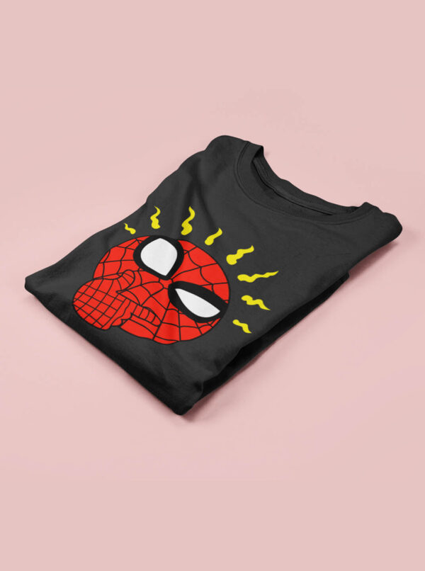 Spiderman T-Shirt Men – Funny Emoji Design - Image 3