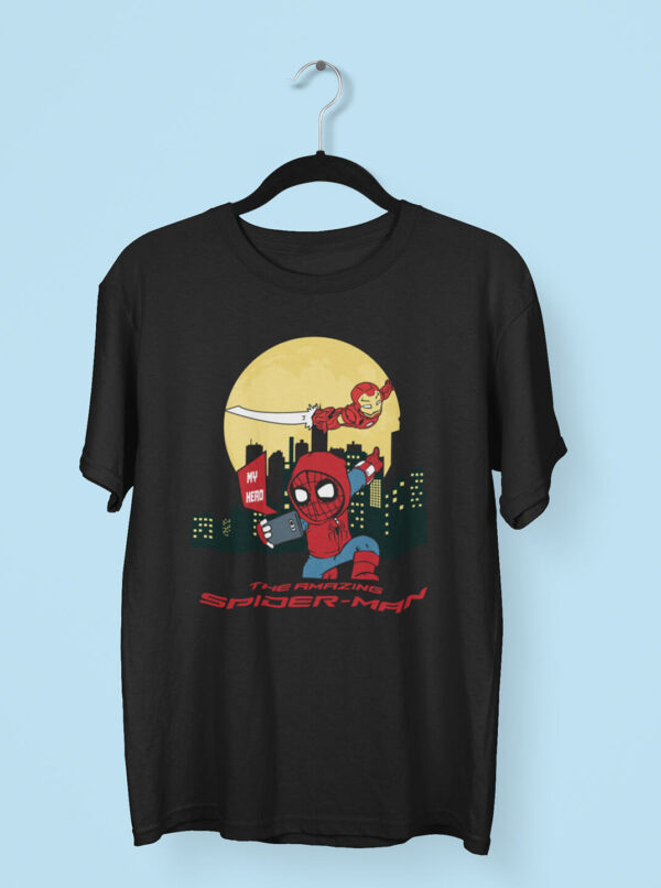 The Amazing Spider-Man & Iron Man Tee – My Hero Edition