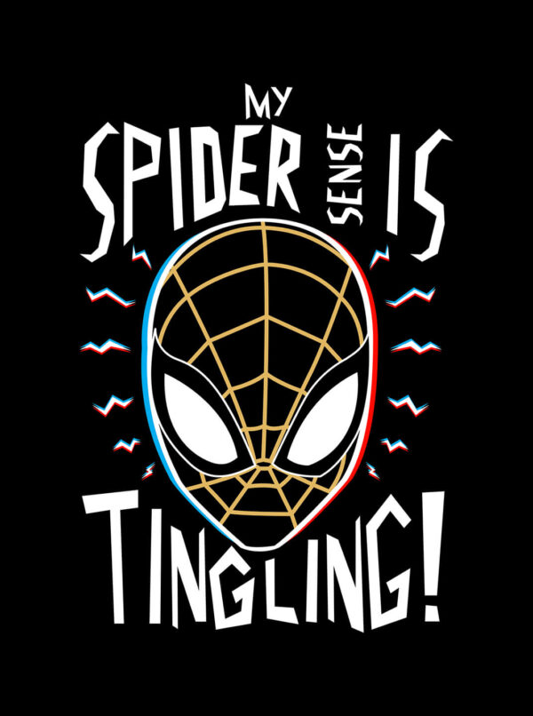 My Spider Sense Is Tingling T-Shirt – Comic Style Superhero Tee