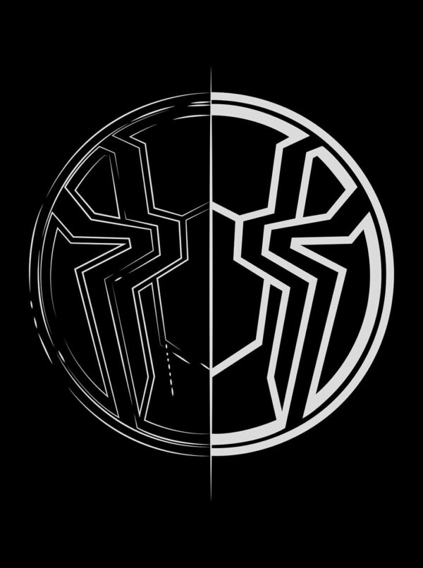 Spider-Man Symbol Shirt – Minimalist Monochrome Edition - Image 4