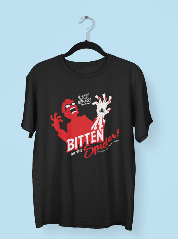 Bitten By The Spider T-Shirt – Comic-Inspired Origin Story Tee