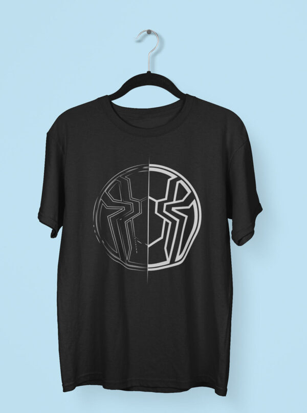Spider-Man Symbol Shirt – Minimalist Monochrome Edition