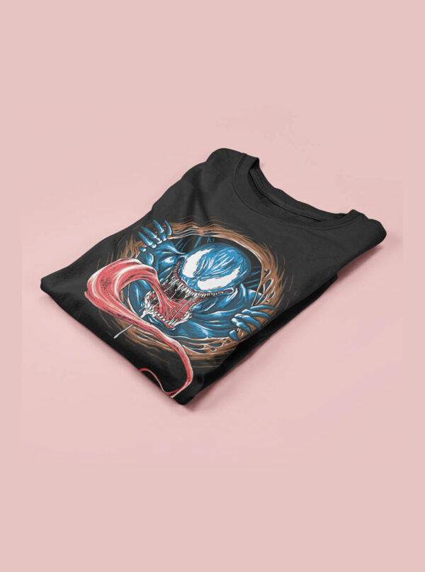 Venom Tee Shirt – Fierce Marvel Symbiote Design for Men