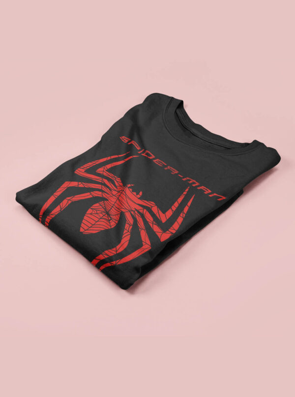Spider Emblem T-Shirt – Bold Red Symbol Tee for Fans
