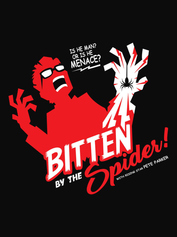 Bitten By The Spider T-Shirt – Comic-Inspired Origin Story Tee