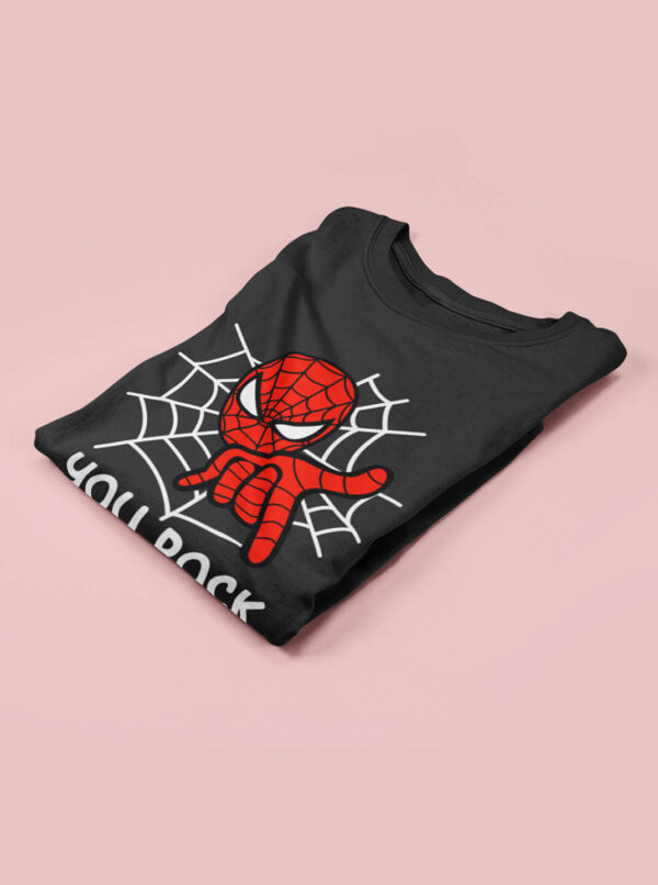 You Rock Peter Parker Spider-Man T-Shirt – Fun Marvel Graphic Tee