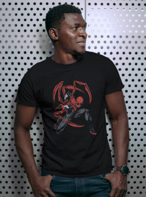 Iron Spider T Shirt – Red Suit Marvel Avengers Edition