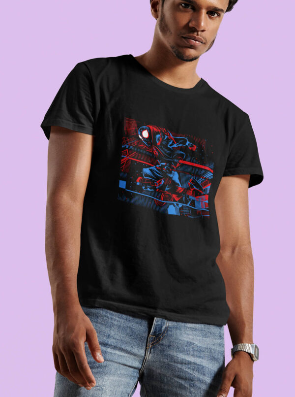 Miles Morales Graphic Tee – Bold, Heroic, Street Style