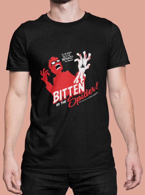 Bitten By The Spider T Shirt – Comic-Inspired Origin Story Tee