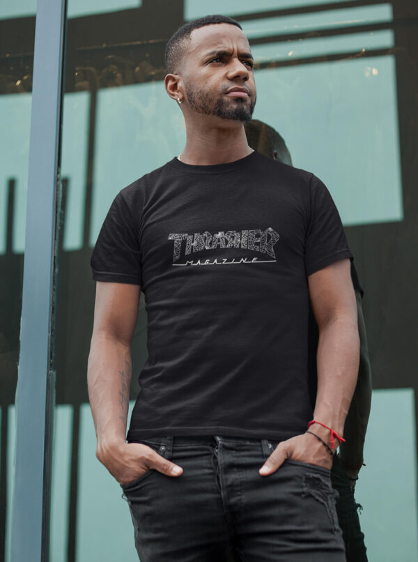 Thrasher Web T-Shirt – Urban Streetwear with a Twist