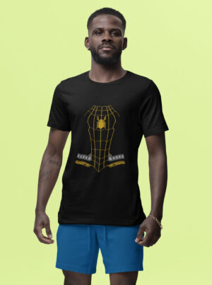 Black and Gold Spider-Man T-Shirt – No Way Home Suit Inspired