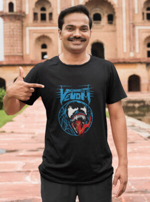 Heavy Metal Venom T-Shirt – Symbiote Rock Rage Edition