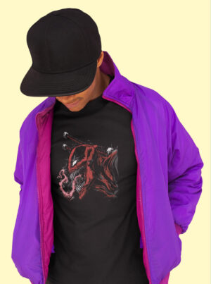 Deadpool Venom T Shirt – Savage Anti-Hero Fusion Tee