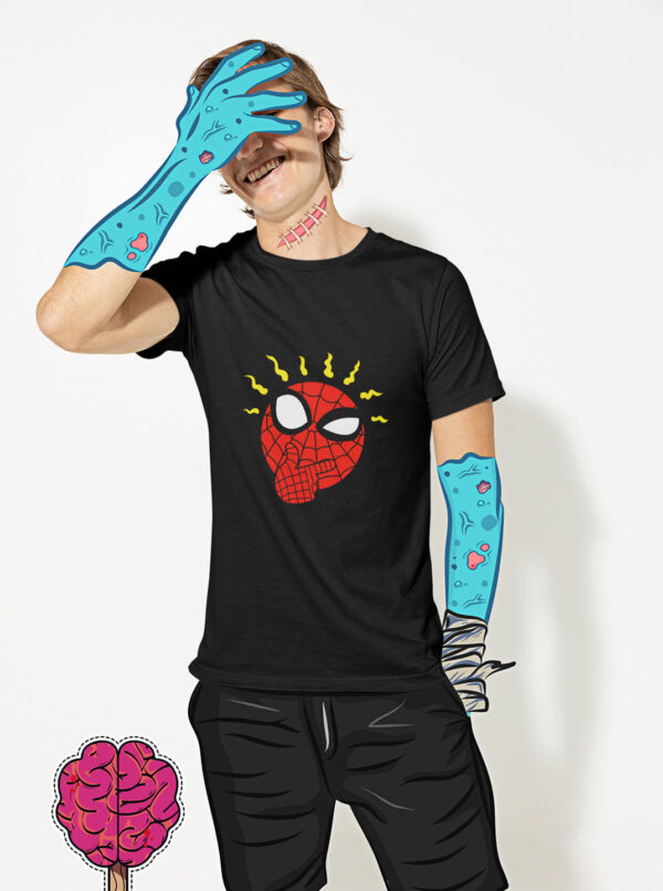 Spiderman T-Shirt Men – Funny Emoji Design
