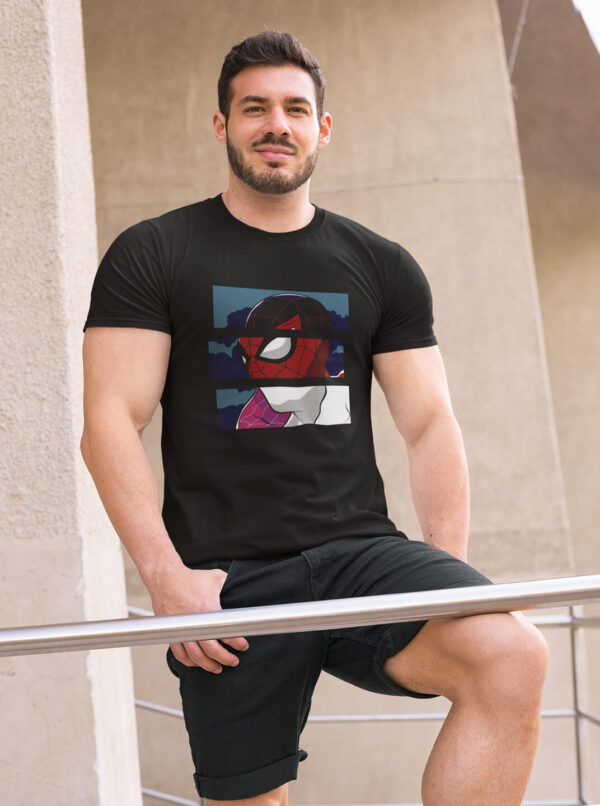 Miles Morales and Spider-Gwen T-Shirt – Into the Spider-Verse Style