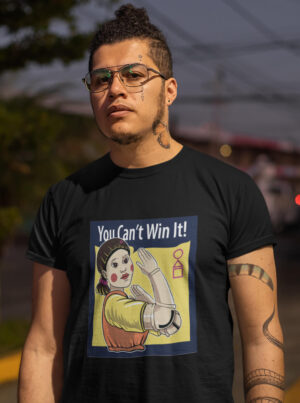 You Can’t Win It! Squid Game Doll T-Shirt – Korean Drama Meme Tee