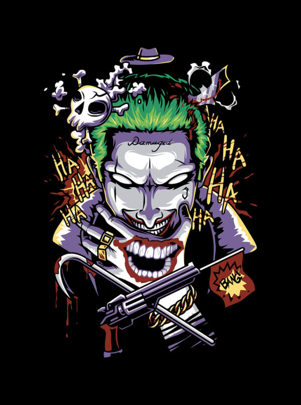 Joker Shirt – Chaos Style Villain Graphic Tee