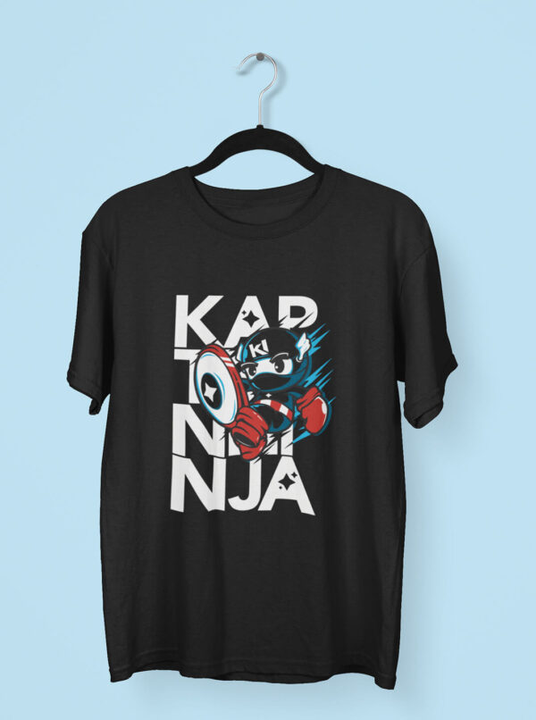 Captain Ninja Shield T-Shirt – Superhero Meets Stealth Style