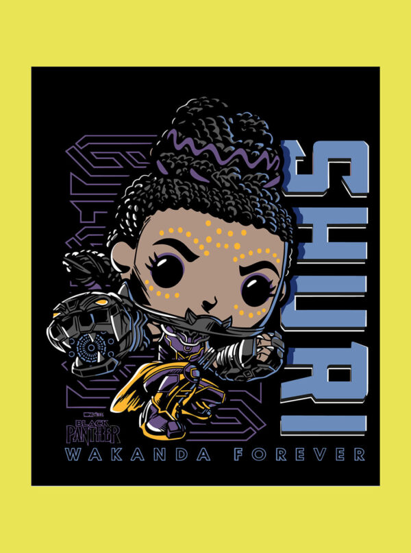 Shuri Wakanda Forever T-Shirt – Marvel Black Panther Hero Tee