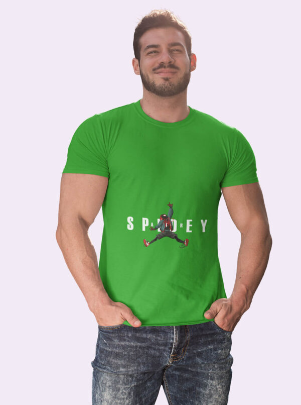 Miles Morales Jump T-Shirt – Spidey Leap Streetwear Tee