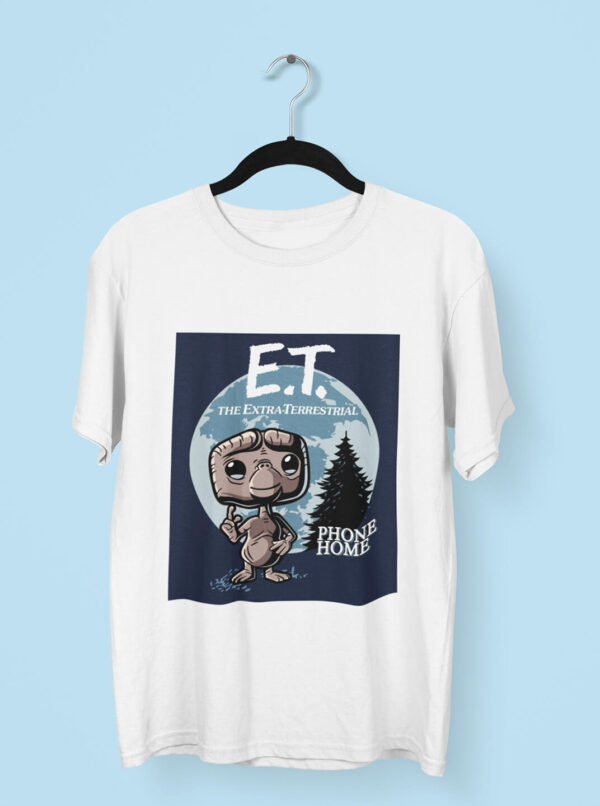 E.T. – Phone Home T-Shirt – Retro Sci-Fi Alien Tee