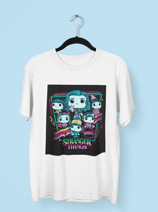 Stranger Things T-Shirt – Funko Pop Neon Style Crew Tee