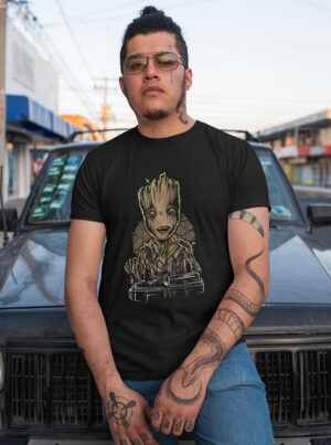 Groot T-Shirt – Guardians of the Galaxy Cute Explosive Style