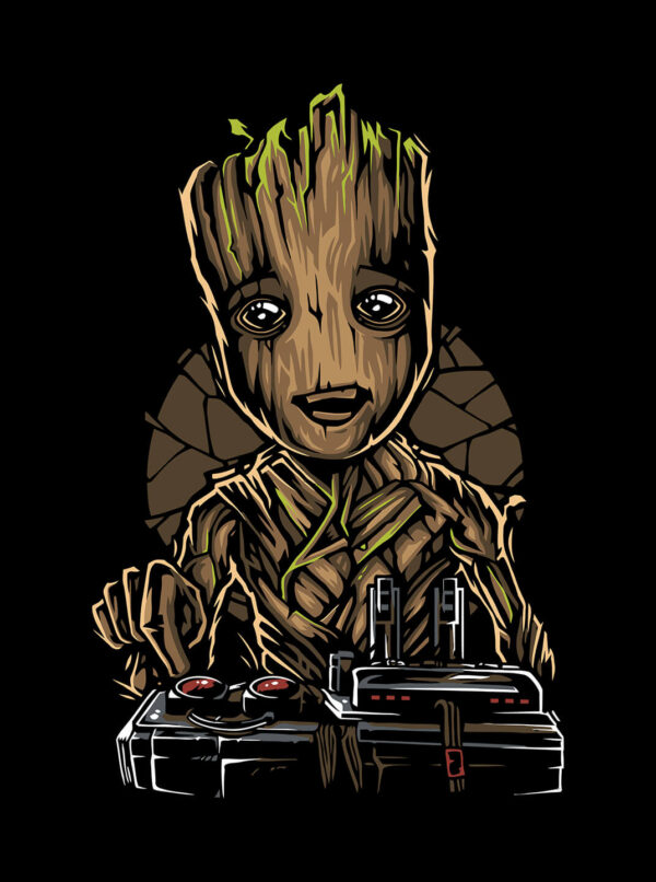 Groot T-Shirt – Guardians of the Galaxy Cute Explosive Style