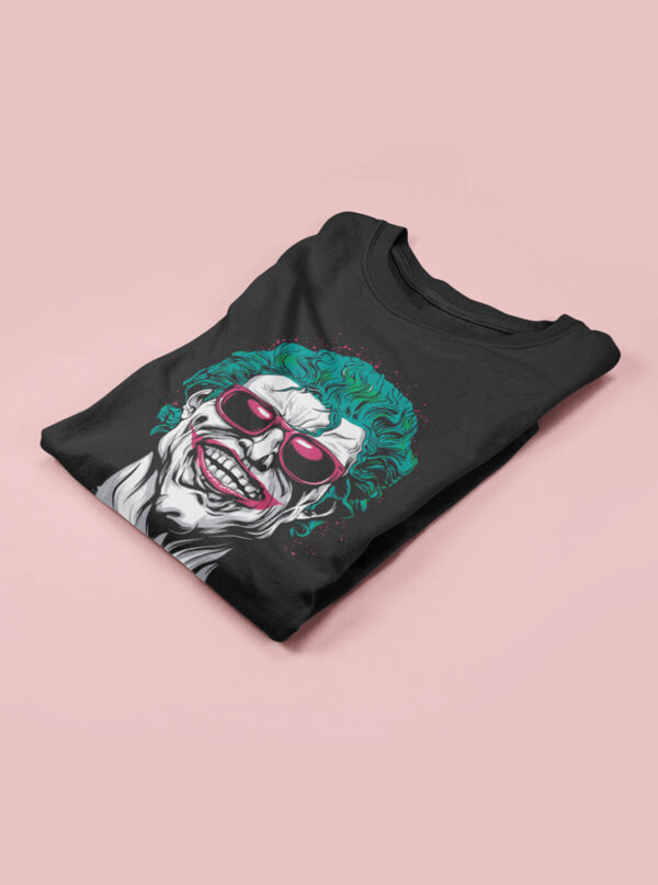 Joker Laugh T Shirt – Retro Style with Bold Attitude