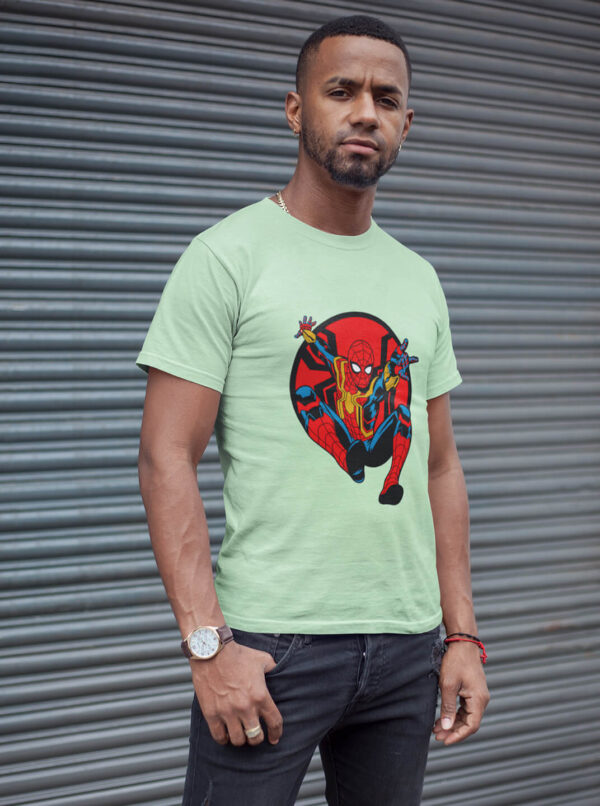 Spider Man Iron Spider T Shirt – Armored Suit Marvel Tee