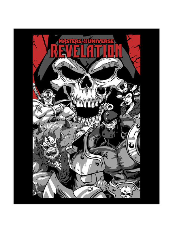 Masters of the Universe Revelation T-Shirt – Skeletor Villains Graphic Tee