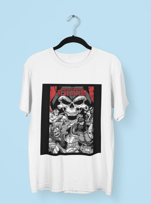 Masters of the Universe Revelation T-Shirt – Skeletor Villains Graphic Tee - Image 2