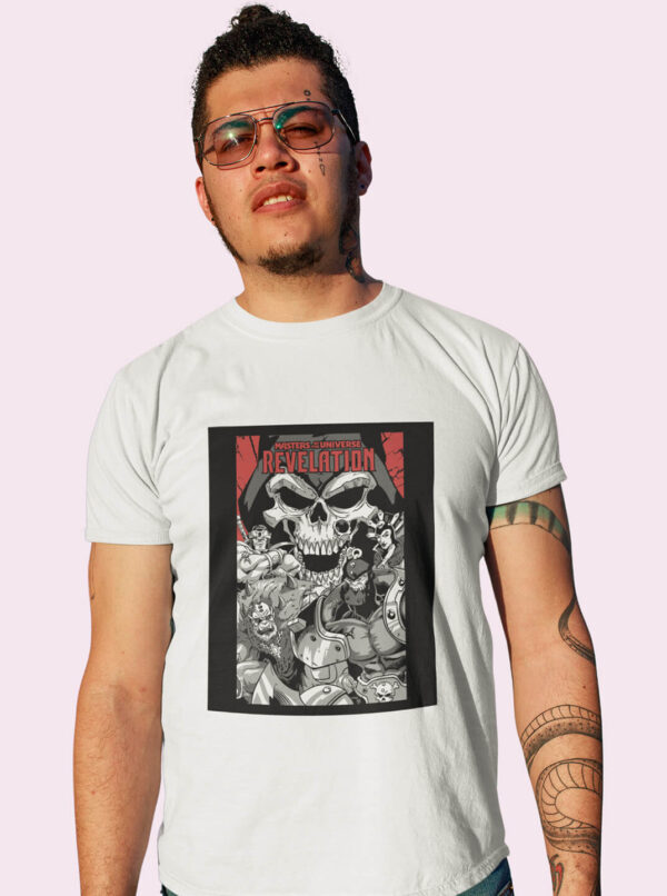 Masters of the Universe Revelation T-Shirt – Skeletor Villains Graphic Tee