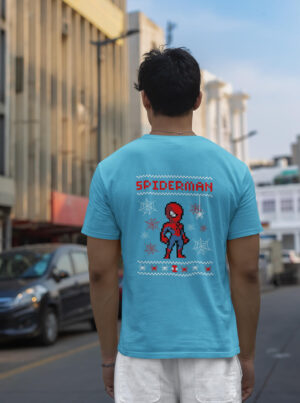 8-Bit Pixel Spider-Man T-Shirt – Retro Gaming Vibes in Superhero Style