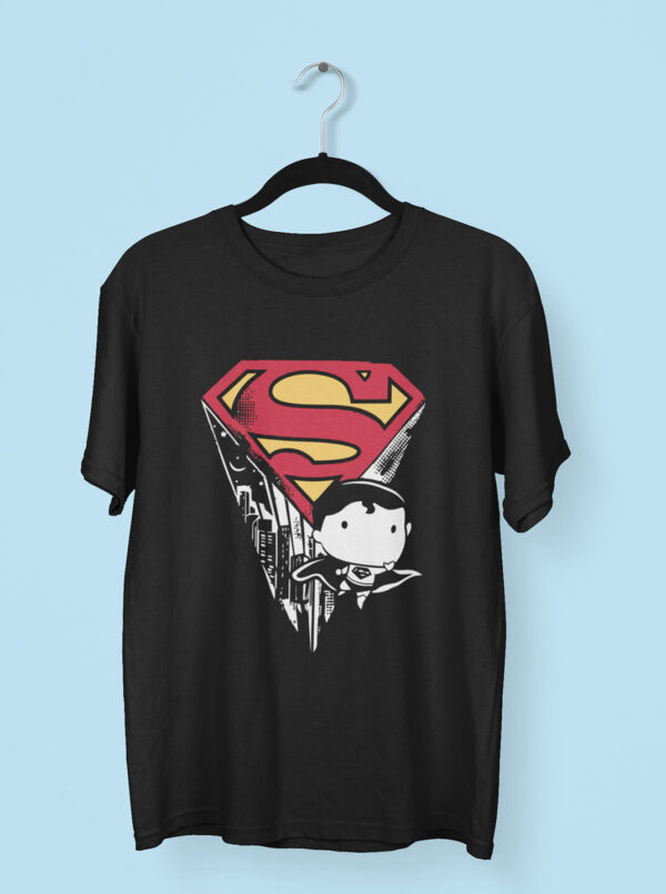 Superman Chibi T-Shirt – Cute Heroic DC Comics Graphic Tee