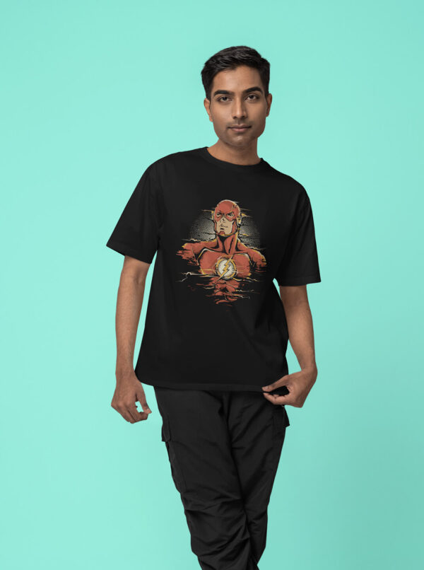 DC Comics The Flash T-Shirt – Retro Speedforce Hero Tee